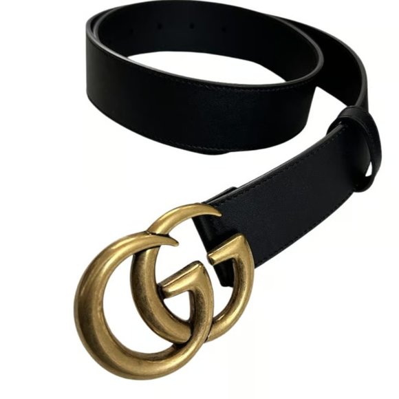 Gucci 2015 RE-EDITION WIDE LEATHER BELT - Picture 3 of 6